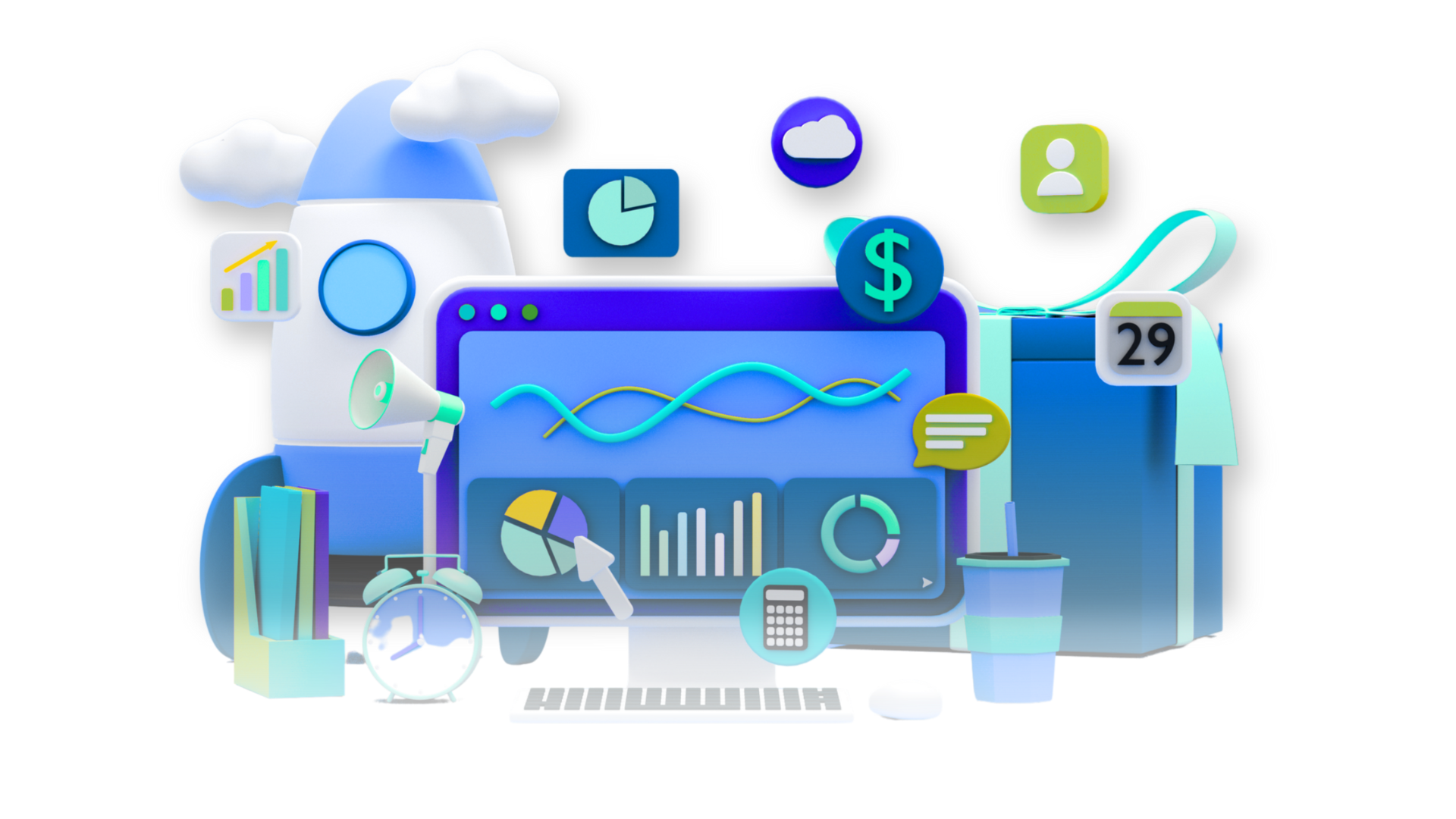 AGC Media services overview illustration